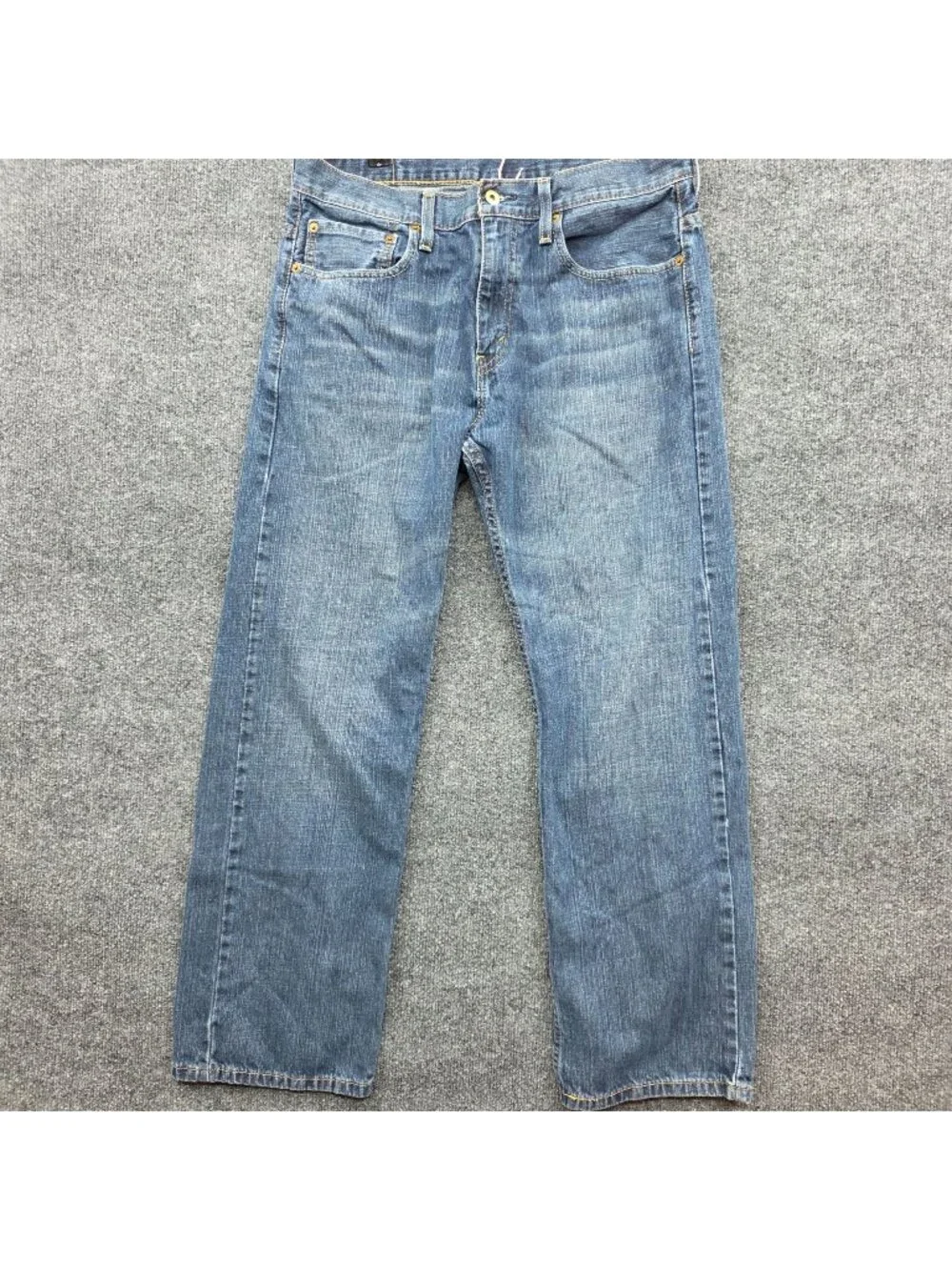 Levi's Mens 569 Straight Leg Jeans 32 x 30 Blue Denim Casual Streetwear Indie